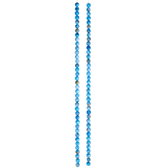 12 Pack: Light Sapphire Shell Round Beads, 6mm by Bead Landing™